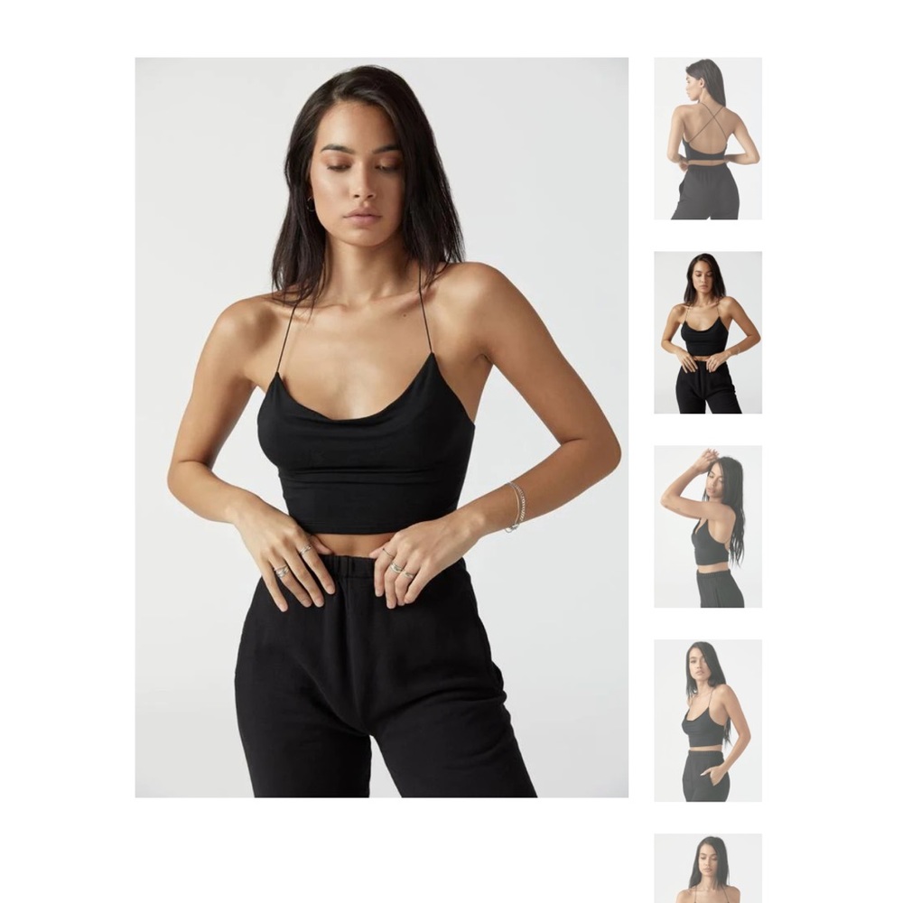 Joah Brown Crop Top